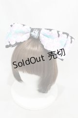 Royal Princess Alice / Lily of the valleyカチューシャ・飴ノ森ふみかコラボ  ブラック H-24-12-22-1038-LO-AC-NS-ZH