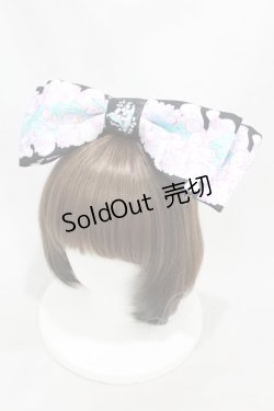 画像1: Royal Princess Alice / Lily of the valleyカチューシャ・飴ノ森ふみかコラボ  ブラック H-24-12-22-1038-LO-AC-NS-ZH