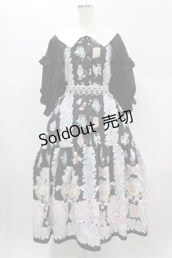 画像1: Royal Princess Alice / Lily of the valleyワンピース・飴ノ森ふみかコラボ Free ブラック H-24-12-22-1028-LO-OP-NS-ZH