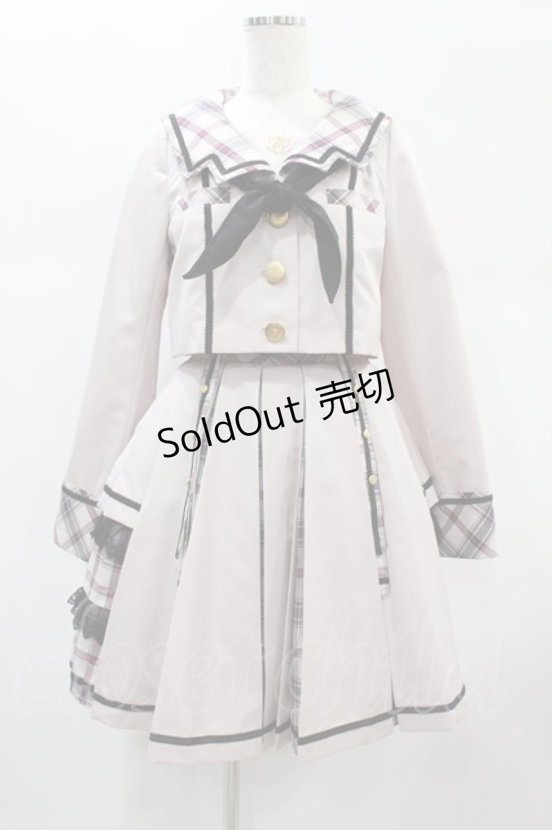 画像1: Angelic Pretty / Bunny College Academy Set Free ピンク H-24-12-22-1034-AP-OP-NS-ZH (1)