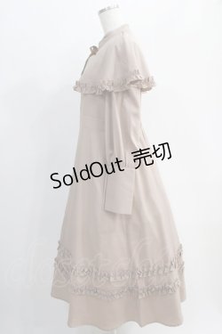 画像2: FLC / MINA*ケープワンピース L ベージュ H-24-12-23-1032-LO-OP-NS-ZH