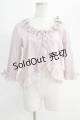 PINK HOUSE / リボンフリルボレロ Free ピンク H-24-12-23-1069-LO-TO-NS-ZH