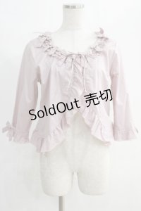 PINK HOUSE / リボンフリルボレロ Free ピンク H-24-12-23-1069-LO-TO-NS-ZH