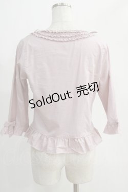画像3: PINK HOUSE / リボンフリルボレロ Free ピンク H-24-12-23-1069-LO-TO-NS-ZH