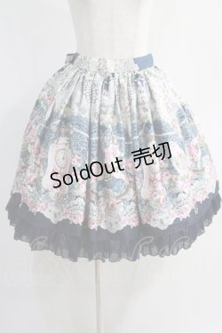 画像1: Angelic Pretty / Belle Epoque Roseスカート Free ネイビー H-24-12-23-1025-AP-SK-NS-ZH