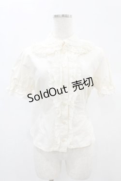 画像1: BABY,THE STARS SHINE BRIGHT / ハートハートブラウス Free 生成り H-24-12-24-1053-BA-BL-NS-ZH