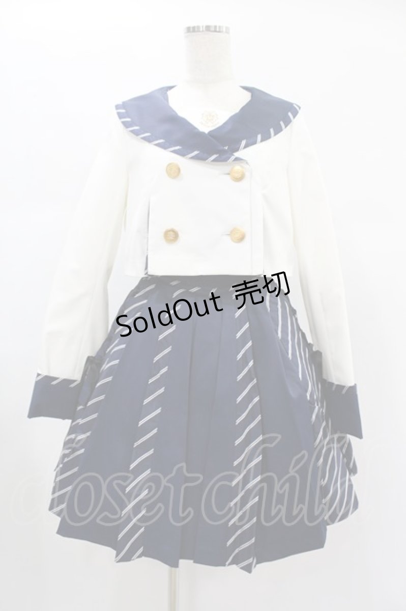 画像1: Angelic Pretty / Bunny College Formal Set Free ネイビー H-24-12-24-1013-AP-OP-NS-ZH (1)