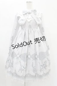 Angelic Pretty / Dream Cat Go RoundワンピースSet Free グレー H-24-12-24-1014-AP-OP-NS-ZH