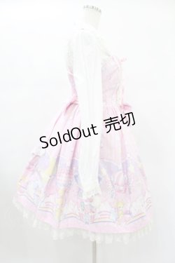 画像3: Angelic Pretty / Cotton Candy Shop ジャンパースカートSet Free ピンク H-24-12-24-1015-AP-OP-NS-ZH