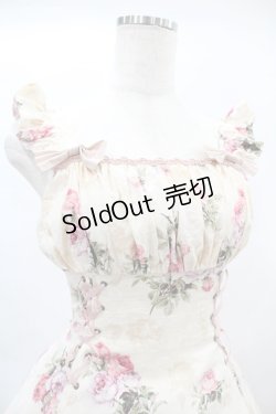 画像4: Mary Magdalene / カスタードローズワンピース Free 生成り/ピンク H-24-12-24-1019-CL-OP-NS-ZH