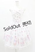 Angelic Pretty / Decoration Ice Creamジャンパースカート Free シロ H-24-12-24-1020-AP-OP-NS-ZH