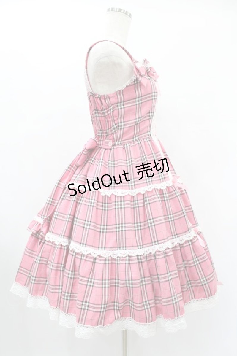 画像3: Angelic Pretty / 肩リボンジャンパースカート Free ピンク H-24-12-24-1023-AP-OP-NS-ZH (3)