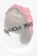 Melody BasKet / グログランリボンクリップ  レッド H-24-12-24-002-LO-AC-KB-ZH