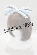 Favorite / ふんぼさんコラボグッズ これであなたもナチュじょ !*あゆむくんとおそろいリボンカチューシャ&ソックスセット  サックス H-24-12-25-042-LO-AC-NS-ZH