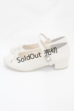画像2: F&A / リボンストラップパンプス L（24.5〜25cm） アイボリー H-24-12-25-1056-LO-SH-NS-ZH