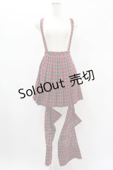 Amavel / Rockin' Girl レッグカバー付きスカパン Free レッド H-24-12-25-1003-CA-SK-NS-ZH