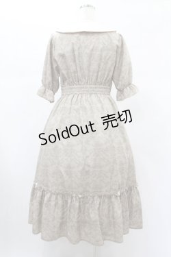 画像2: m petit by misako / NINA'sコラボ トワルドジュイワンピース M ベージュ H-24-12-25-1024-LO-OP-NS-ZH
