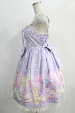 画像2: Angelic Pretty / Cotton Candy Shop ジャンパースカートSet Free ラベンダー H-24-12-26-1043-AP-OP-NS-ZH (2)