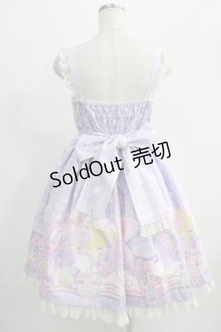 画像3: Angelic Pretty / Cotton Candy Shop ジャンパースカートSet Free ラベンダー H-24-12-26-1043-AP-OP-NS-ZH