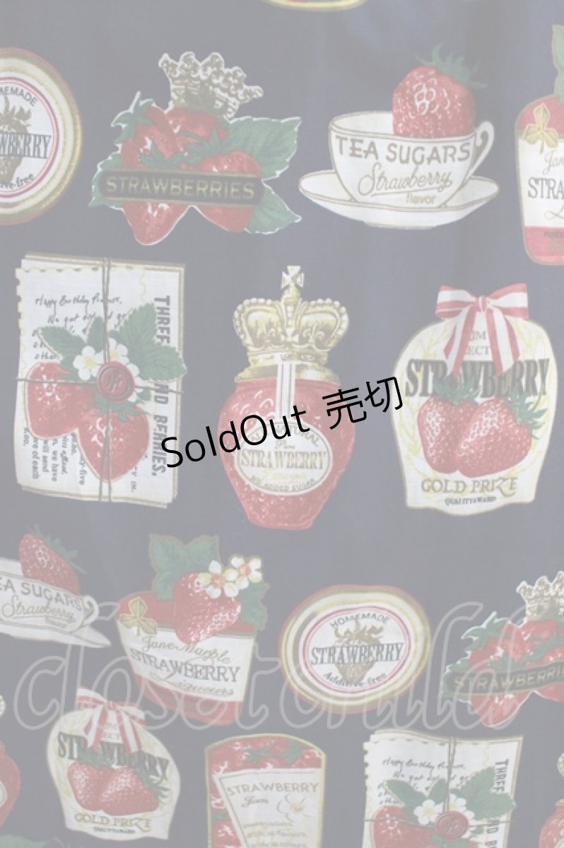 画像4: Jane Marple / Strawberry label scarfのコレットドレス  ネイビー H-24-12-26-016-JM-OP-KB-ZT206 (4)