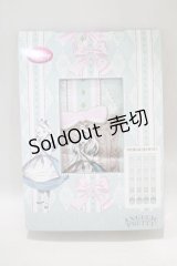 Angelic Pretty / Upside Down Story アリス タイツ  サックス H-24-12-29-1031-AP-ZA-NS-ZH