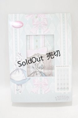 画像1: Angelic Pretty / Upside Down Story アリス タイツ  サックス H-24-12-29-1031-AP-ZA-NS-ZH