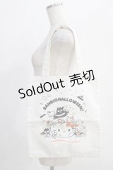 サンリオ / Halloweenトートバッグ  オフ H-24-12-29-1009-EL-BG-NS-ZH