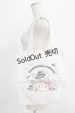 画像1: サンリオ / Halloweenトートバッグ  オフ H-24-12-29-1009-EL-BG-NS-ZH