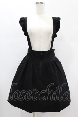 画像1: KILL STAR / YUNA SUSPENDER SKIRT M ブラック H-24-12-29-2015-SL-SK-KB-ZI