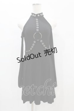 画像1: KILL STAR / HELTER LONG SLEEVE DRESS XS ブラック H-24-12-29-2028-SL-OP-KB-ZS