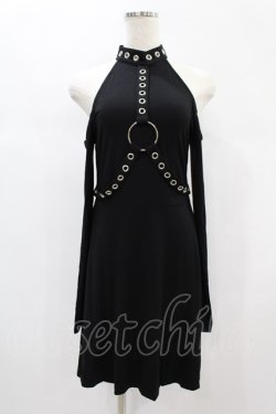 画像1: KILL STAR / HELTER LONG SLEEVE DRESS S ブラック H-24-12-29-2029-SL-OP-KB-ZS