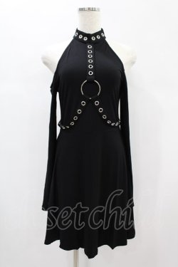画像1: KILL STAR / HELTER LONG SLEEVE DRESS S ブラック H-24-12-29-2030-SL-OP-KB-OS