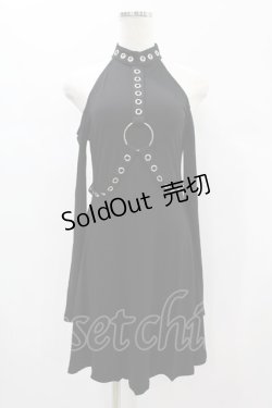画像1: KILL STAR / HELTER LONG SLEEVE DRESS S ブラック H-24-12-29-2030-SL-OP-KB-OS