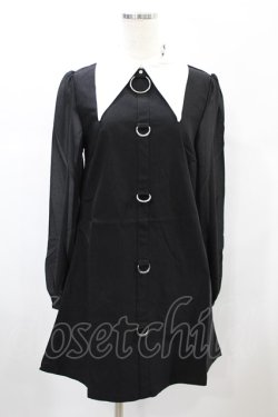 画像1: KILL STAR / SCYLLA MINI DRESS S ブラック H-25-01-02-2006-SL-OP-KB-ZY