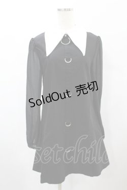 画像1: KILL STAR / SCYLLA MINI DRESS M ブラック H-25-01-02-2010-SL-OP-KB-ZH