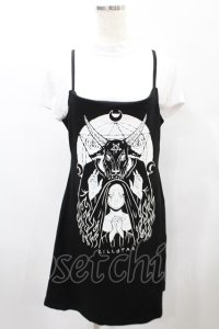 KILL STAR / NUNSENSE 2-PIECE DRESS L 白×黒 H-25-01-02-2013-SL-OP-KB-ZI