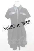KILL STAR / MENACE COLLAR DRESS L ブラック H-25-01-02-2019-SL-OP-KB-ZS