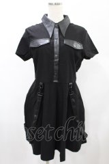 KILL STAR / MENACE COLLAR DRESS L ブラック H-25-01-02-2019-SL-OP-KB-ZS
