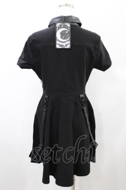 画像2: KILL STAR / MENACE COLLAR DRESS L ブラック H-25-01-02-2019-SL-OP-KB-ZS