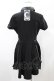 画像2: KILL STAR / MENACE COLLAR DRESS L ブラック H-25-01-02-2019-SL-OP-KB-ZS (2)
