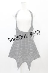 KILL STAR / DAZED&CONFUSED SUSPENDER SKIRT L ブラック H-25-01-02-2022-SL-SK-KB-ZH