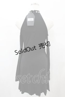 画像2: KILL STAR / HELTER LONG SLEEVE DRESS XS ブラック H-25-01-02-2003-SL-OP-KB-ZY