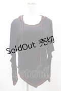 KILL STAR / AVATAR HOOD TOP M ブラック H-25-01-02-2040-SL-TO-KB-ZH