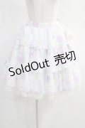 Angelic Pretty / Fluffy Puff Bunnyスカート Free オフ H-25-01-03-024-AP-SK-NS-ZH