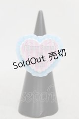 Angelic Pretty / MELODY TOYSハートリング  ピンク/サックス H-25-01-03-1007-AP-AC-NS-ZH