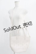 m petit by misako / AMハナパンチング2WAYバッグ  アイボリー H-25-01-03-054-LO-BG-NS-ZH
