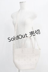 m petit by misako / AMハナパンチング2WAYバッグ  アイボリー H-25-01-03-054-LO-BG-NS-ZH