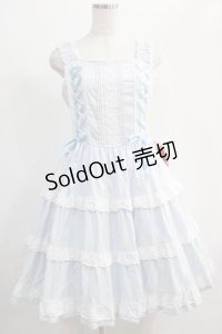BABY,THE STARS SHINE BRIGHT / ミルフィーユジャンパースカート Free サックス H-25-01-03-009-BA-OP-NS-ZH