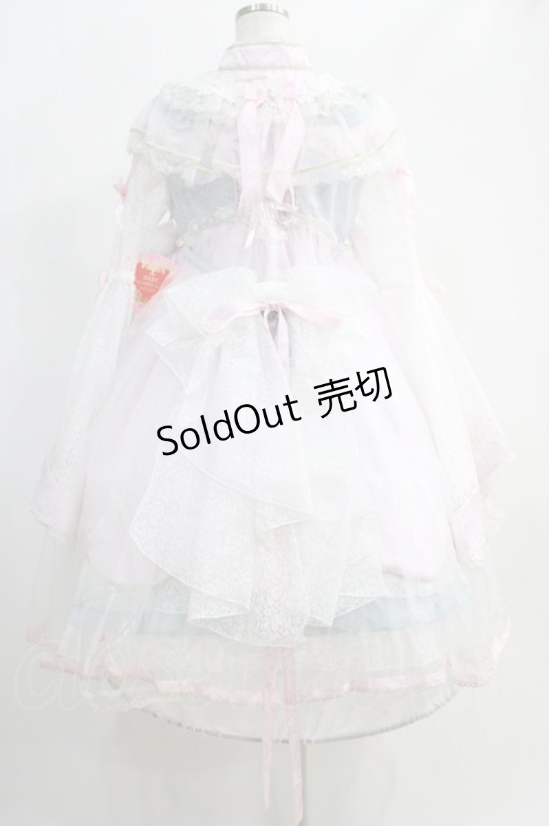 画像3: BABY,THE STARS SHINE BRIGHT / SA・KU・RA Papillonageワンピースset Free サックス H-25-01-04-002-BA-OP-NS-ZH (3)