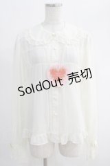 BABY,THE STARS SHINE BRIGHT / シフォンベビードールブラウス Free アイボリー H-25-01-04-038-BA-BL-NS-ZH